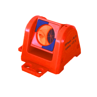 Mini Prisma 25,4 mm schwenkbar - RSMP380 rot