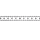 selbstklebendes Skalenbandmaß weißlackiert, Nullpunkt mittig 400-0-400 cm