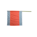 Warnflagge weiß/rot/weiß 50/50 - 19804000